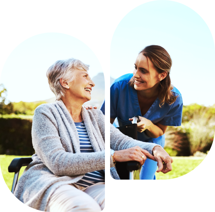  caregiver assist her patient