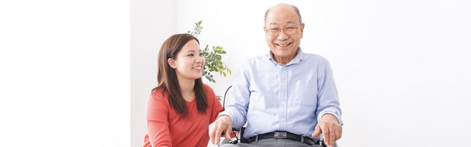 patient smiling
